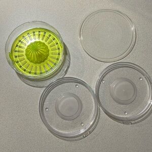 Pampered Chef Drink Rimmer Set #2424 Juicer/Salt Rimmer Retired Margarita